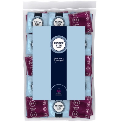 Mister Size - Condoms Size XXL 64 MM (100 Units) - image 1