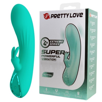 Pretty Love - DJ Stick G-Spot Turquoise Vibrator - image 2