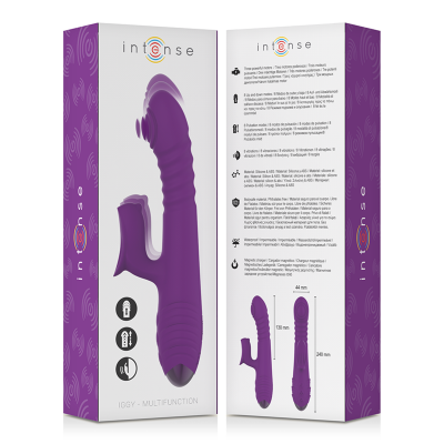 Intense Iggy Multifunction Vibrator Up Down Purple - image 5