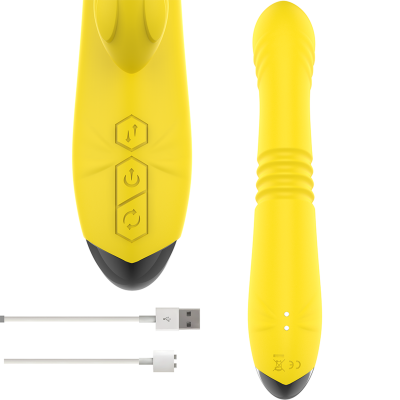 Intense Toky Multifunction Vibrator Yellow - image 4