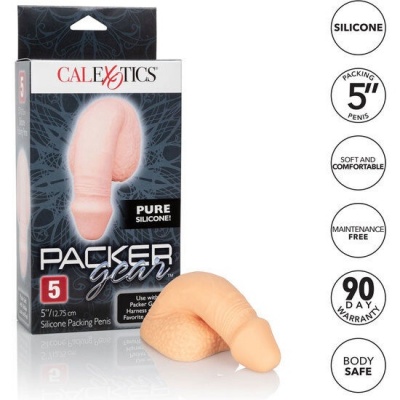 CalExotics Silicone Packing Penis 12.75 CM Flesh - image 5