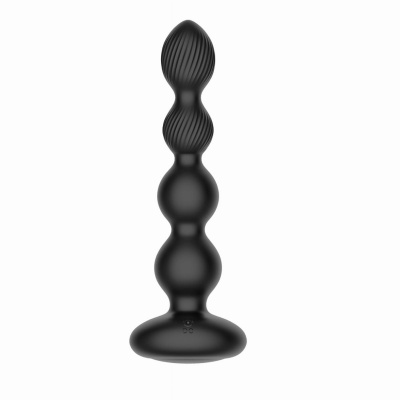 Nexus - Tornado Roterende Beaded Anaal Plug - Large Foto van Nexus - Tornado Roterende Beaded Anaal Plug - Large