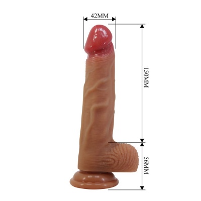 Pretty Love Lisle Realistic Silicone Dildo 20.6cm - image 7