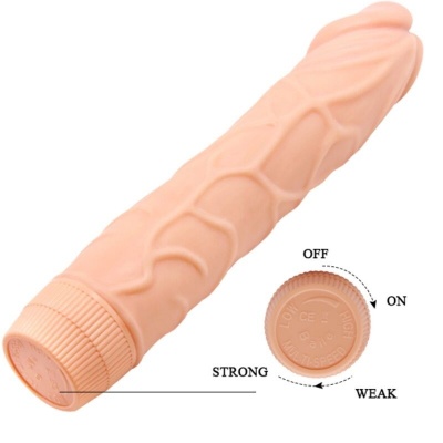 Baile Bob Realistic Vibrator 22.5 CM Flesh - image 4