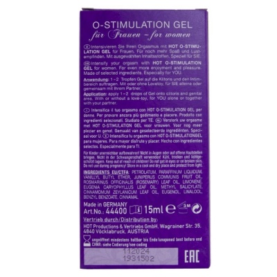 Hot O-Stimulation Gel For Women 15ml - image 6