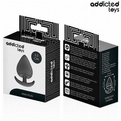 Addicted Toys Anal Plug Silicone S 5.3CM - image 7