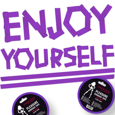 Darkness Purple Bondage Tape 15m - image 2