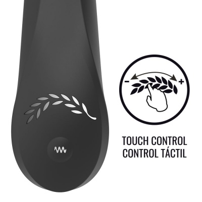 Black&Silver Kaultz Touch Control Vibrator - image 4