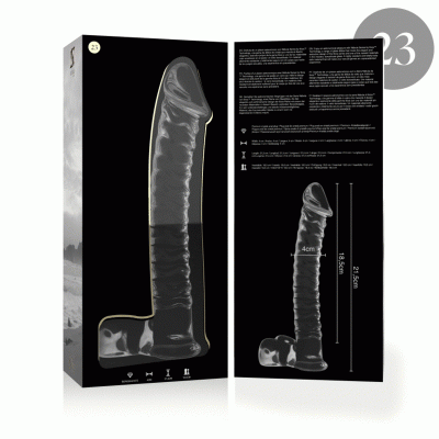 Nebula Series Model 23 Clear Glass Dildo 21.5cm - image 4