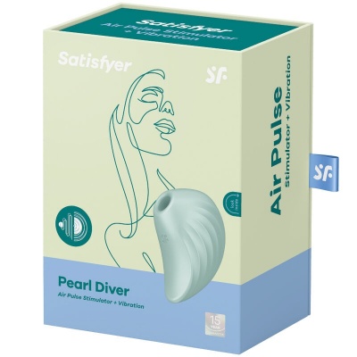 SATISFYER Pearl Diver Air Pulse Green - image 4