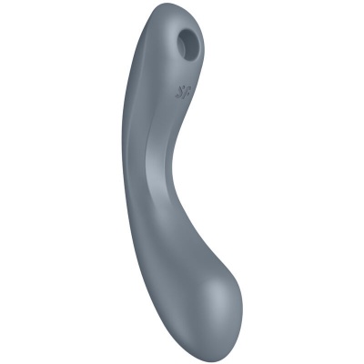 Satisfyer Curvy Trinity 1 Air Pulse Vibrator Grey - image 2