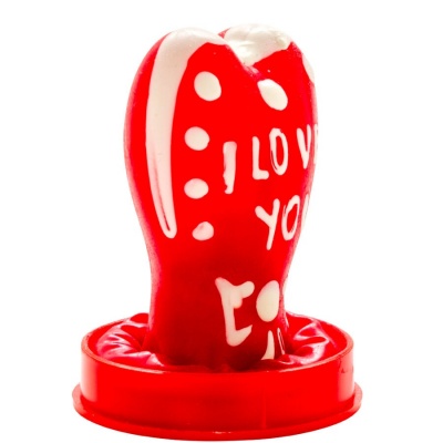 Condomerie Hand-Painted Novelty Condoms Heart - image 4