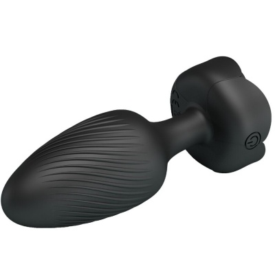 Pretty Love Osborn LED Anal Plug Black 9.8CM - image 5
