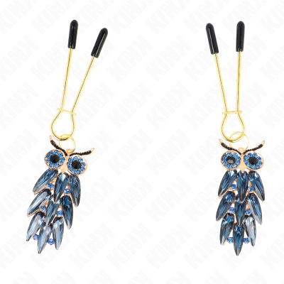 Kink - Owl Pendant Nipple Clamps 6 CM - image 2