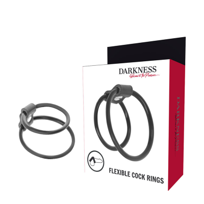 Darkness Enhancing Duo Penis Rings