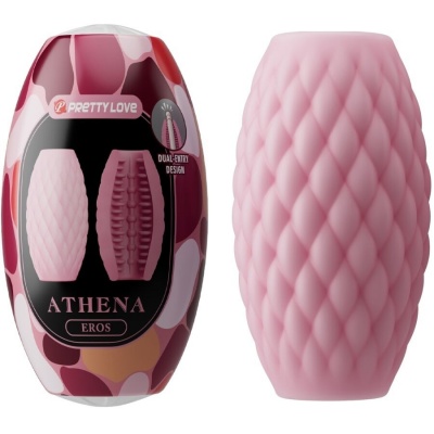 Pretty Love Athena Eros Silicone Masturbator Pink - image 1