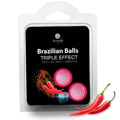 Secretplay Triple Effect 2-Pack - Brazilian Balls