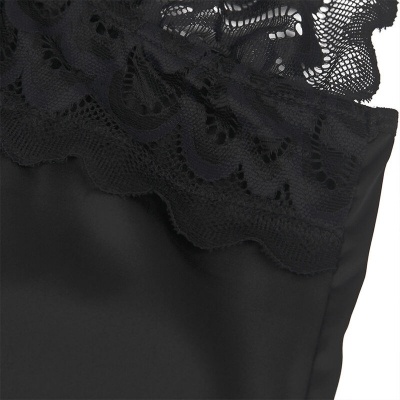 Subblime Babydoll Floral Print Chest Black L/XL - image 12