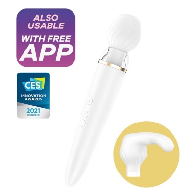 Satisfyer Double Wander App White