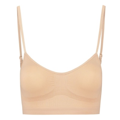 Bye Bra Medium Control Bra Seamless Beige Size S - image 3