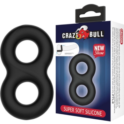 Crazy Bull Double Infinity Silicone Ring - image 2