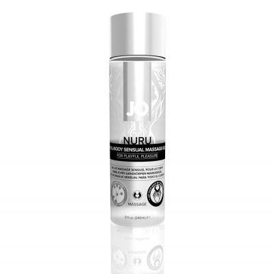 JO - Nuru Full Body Sensual Massage Gel 240 ml Foto van JO - Nuru Full Body Sensual Massage Gel 240 ml