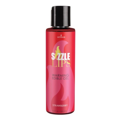 Foto van Sizzle Lips Warming Gel - Strawberry