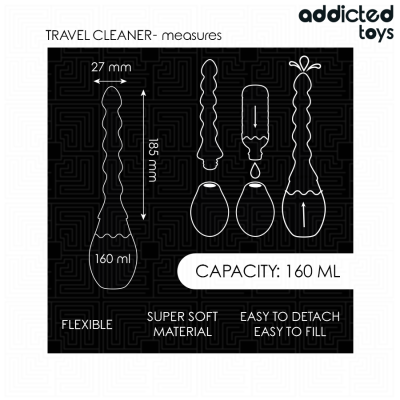 Addicted Toys Travel Cleaner Silicone Model 2 - image 5