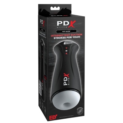 PDX Elite Fap-Gasm Clear Masturbator - image 5