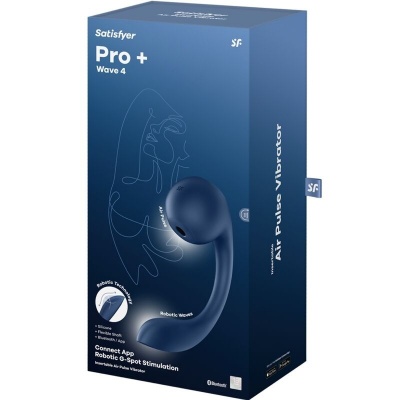 Satisfyer Pro+ Wave 4 Dark Blue G-Spot - image 6