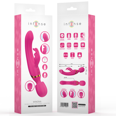 Intense Winona Double Vibrator Rabbit and Wand - image 4