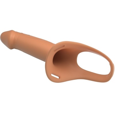Landon Light-Skin Vibrating Strap-On - image 6