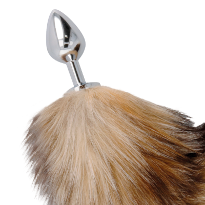 Darkness Tail Anal Plug Silver - image 3