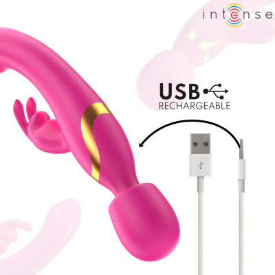 Intense Winona Double Vibrator Rabbit and Wand - image 9