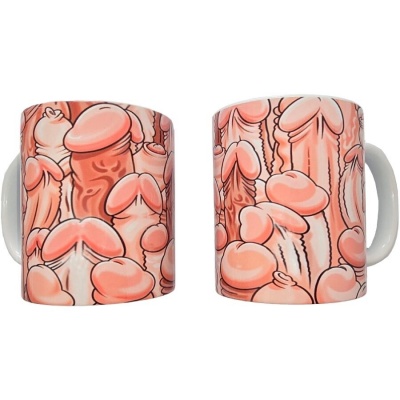 Diverty Sex Colorful Penis Mug 370ml