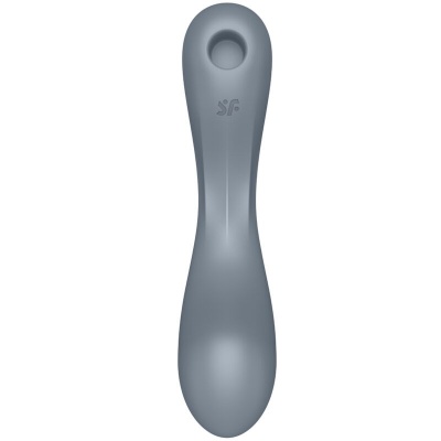 Satisfyer Curvy Trinity 1 Air Pulse Vibrator Grey - image 4