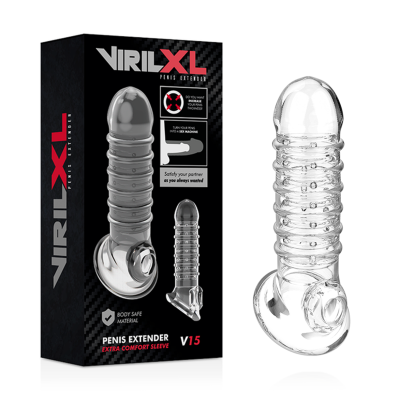 VirilXL Penis Extension & Sheath V15, Transparent - image 2