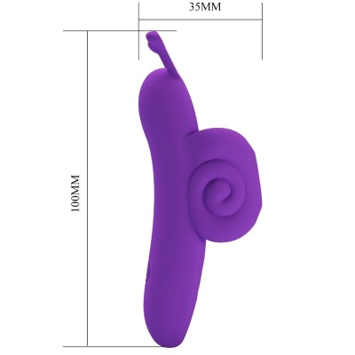 Pretty Love Snail Purple Finger Stimulator - image 5
