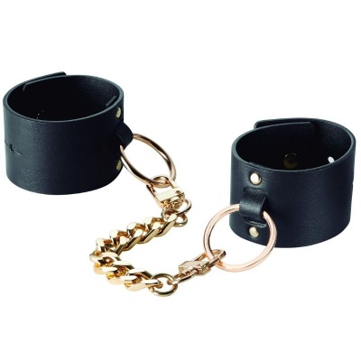 Bijoux Indiscrets Maze Wide Cuffs Black - image 1