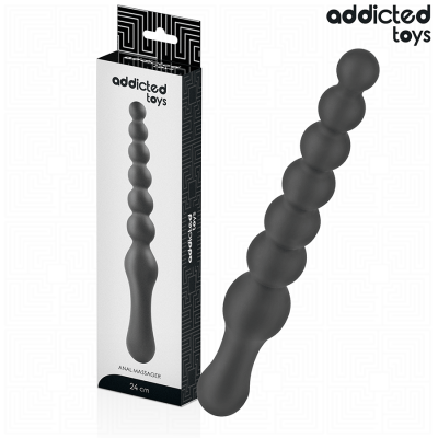 Addicted Toys Double Anal Massager Silicone 24CM - image 2