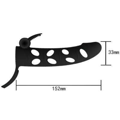 Pretty Love Silicone Cover with Vibration 15.2cm - image 6