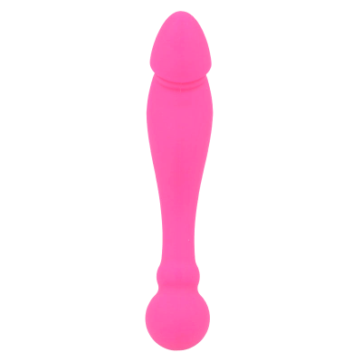 Intense Silicone Dual Stimulator, Pink, 18cm - image 3