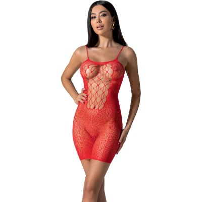 Passion BS096 Bodystocking Red One Size - image 1