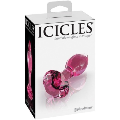 Icicles - N. 79 Glass Anal Plug - image 2