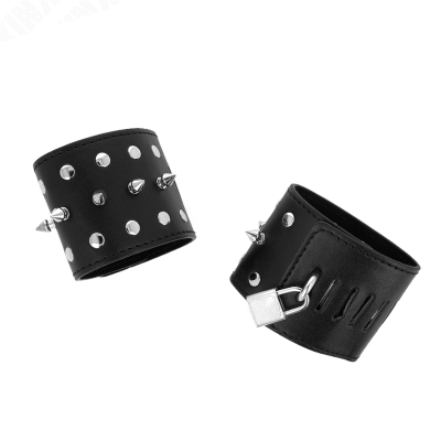 Kink Punk Wrist Restraints With Spikes 25CM - image 3