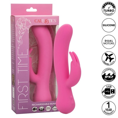 Calexotics First Time Rabbit Vibrator Pink - image 2
