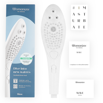 Womanizer - Wave Clitoral Stimulating Shower Head White - image 6