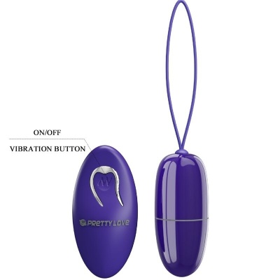 Pretty Love Selkie Violet Mini Vibrating Egg Remote - image 7