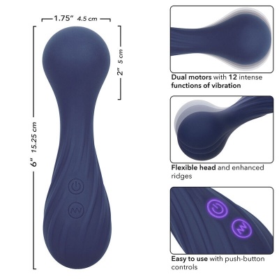Cal Exotics Charisma Temptation Massager Purple - image 8