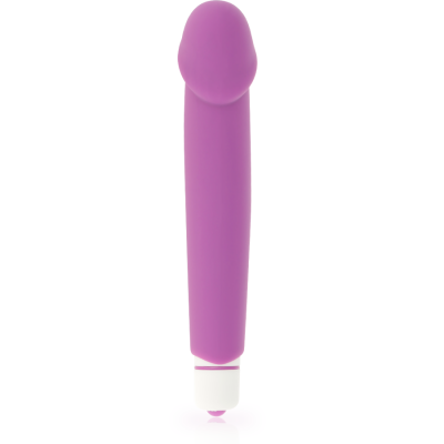 Dolce Vita Realistic Purple Silicone Vibrator - image 4